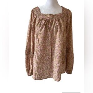 LC Lauren Conrad medium floral blouse